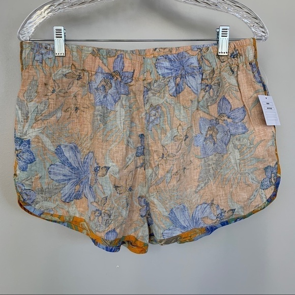BDG Inside-Out Look Linen Blend Floral Shorts Size L NWT - Picture 1 of 7